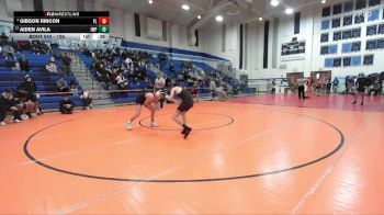 126 lbs Cons. Round 4 - Aiden Avila, Imperial vs Gibson Rincon, Point Loma