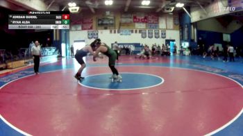 285 lbs Cons. Round 5 - Ryan Alba, Damien vs Jordan Guidel, Bassett