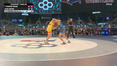 190 lbs Champ. Rd Of 32 - Cooper Reves, KS vs Alex Reyes, NJ