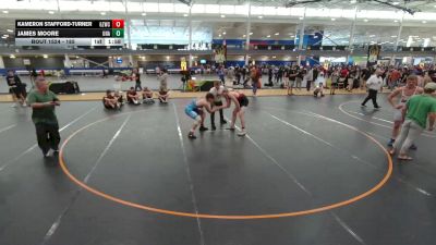 185 lbs Cons. Round 5 - Kameron Stafford-Turner, Ground Zero Wrestling Club vs James Moore, Unattached