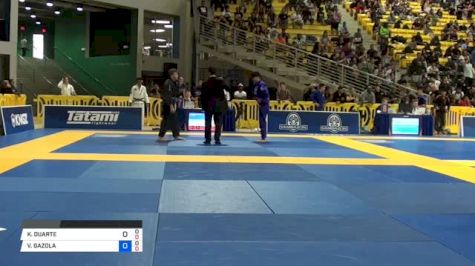 KAYNAN DUARTE vs VINICIUS GAZOLA 2018 World IBJJF Jiu-Jitsu Championship