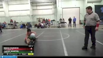 105 lbs Round 2 (8 Team) - Carter Wharton, Scanlan vs Rocco Czarnecki, Terps Xpress