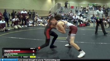 110 lbs Round 2 (4 Team) - Valentino Adamo, Rochester vs Lucas Huitron, Grandville