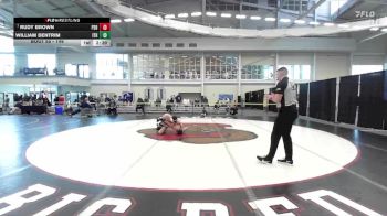 149 lbs Champ. Round 2 - Rudy Brown, Penn State Behrend vs William Bentrim, Ithaca