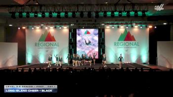 Long Island Cheer - Black [2026 L3.2 Senior - PREP Day 1] 2026 The Northeast Regional Summit