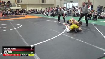 149 lbs Cons. Round 5 - Keagen Mabie, Manchester vs Sam Ross, Adrian