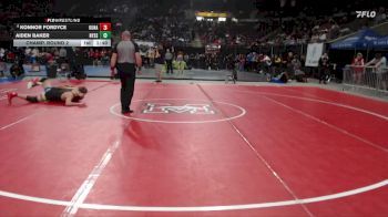 150 lbs Champ. Round 2 - Aiden Baker, Nyssa vs Konnor Fordyce, Kuna