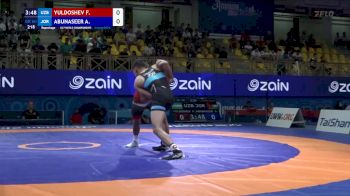 60 kg Repechage #2 - Farrukh Yuldoshev, Uzbekistan vs Ali Abunaseer, Jordan