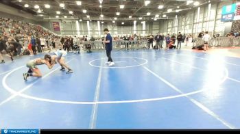 97 lbs Quarterfinal - Reveles McEwen, Mine Yard Dogs Wrestling Club vs Jack Olsen, Roseburg Mat Club /Umpqua Valley Wrestling Associaction