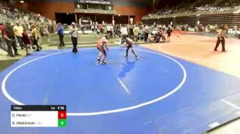 114 lbs Rr Rnd 1 - Oakley Perea, 307 Wrestling vs Stran Weeldreyer, LSRV Mat Rats