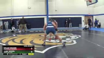 174 lbs Cons. Round 3 - Dylan Weaver, Shenandoah University vs Luke Wassel, Roger Williams