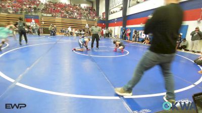120 lbs Rr Rnd 5 - Aryzona Cummings, Mojo Grappling Academy vs Knox Wright, Collinsville Cardinal Youth Wrestling