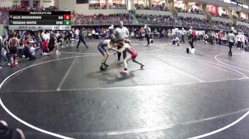 85 lbs Cons. Round 1 - Reiman White, McCook Youth Wrestling Club vs Jace Brodersen, Randolph