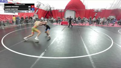 157 lbs Champ. Round 2 - Landen Pekarek, Askren Wrestling Academy vs Aaron Knetter, Wisconsin