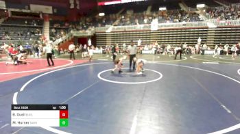 78 lbs Round Of 16 - Brody Duell, Burlington Youth Wrestling vs Maddox Horner, Natrona Colts