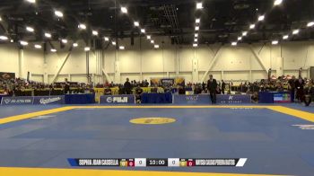 Mayssa Caldas Pereira Bastos vs Sophia Joan Cassella 2024 World IBJJF Jiu-Jitsu No-Gi Championship