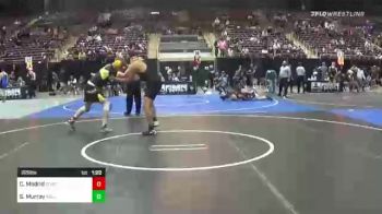 220 lbs Round Of 16 - Caleb Madrid, Temecula Valley vs Shai Murray, Bull Catcher