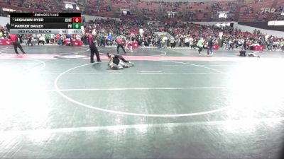 94 lbs 3rd Place Match - Leshawn Dyer, Cumberland vs Parker Bailey, Prairie Wrestling
