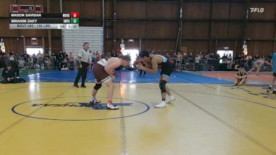 185 lbs Semifinal - Mason Savidan, Monster Garage vs Ibrahim Zaky, Impact Wrestling Academy