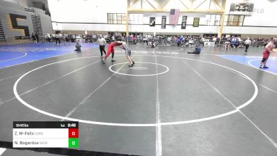 184E lbs Rr Rnd 1 - Zahir McLean-Felix, Cornell vs Nico Bogardus, Sacred Heart