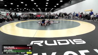 112 lbs Round 2 (8 Team) - Beau Delong, LAW/Crass Wrestling vs Kain Lewis, Death Squad Wrest