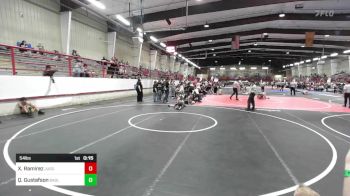 54 lbs Consolation - Xander Ramirez, Juggernaut Wrestling Club vs Quade Gustafson, Badlands Elite