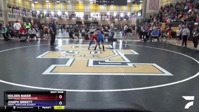 93 lbs Round 1 - Holden Baker, Team Valley Wrestling Club vs Joseph Birkett, Sebolt Wrestling Academy