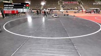 149 lbs 3rd Place Match - Lewis Miller, Unattached vs Ryder Gibson, Montevallo