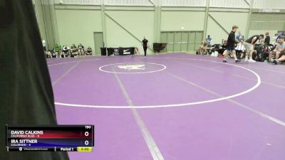 190 lbs Round 1 (8 Team) - David Calkins, California Blue vs Ira Sittner, Colorado