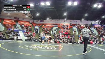 113 lbs Semifinals (8 Team) - William Lawson, Yale vs Blake Wallace, Whitehall