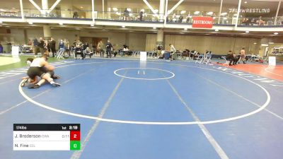 174 lbs Quarterfinal - Julien Broderson, Iowa State vs Nick Fine, Columbia
