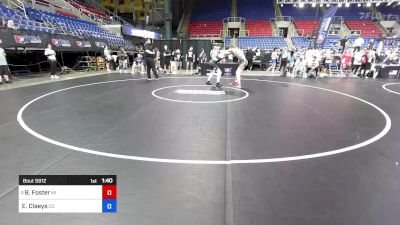 175 lbs Rnd Of 16 - Brock Foster, MI vs Emerson Claeys, CO