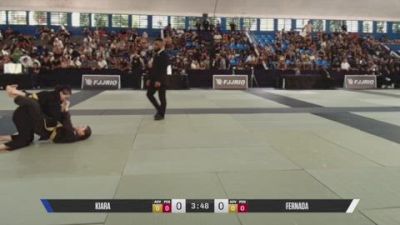 Fernanda vs Kiara 2026 FJJ Rio Carioca