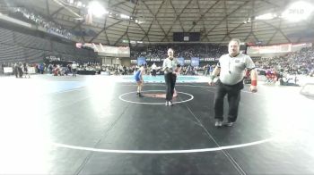 Girls 4A 135 lbs Cons. Round 1 - Sen Bajgai, Bothell (Girls) vs Ivy Davis, South Kitsap (Girls)