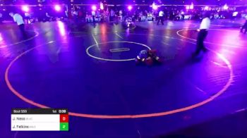 82 lbs Consi Of 4 - Jacob Ness, Black Fox Wr Ac vs Josiah Felkins, Maize WC