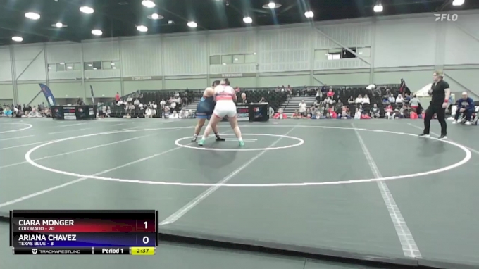 235 lbs Semis & 3rd Wb (16 Team) - Ciara Monger, Colorado vs Ariana ...