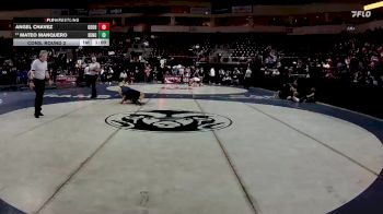 4A 152 lbs Cons. Round 2 - Mateo Manquero, Del Norte vs Angel Chavez, Goddard