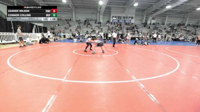 113 lbs Round Of 16 - Zander Wilson, TNWC Silver Fox - HSB vs Connor Collins, Team Shutt Mutts - HSB