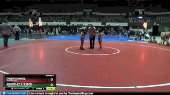 68 lbs Round 1 - Owen Kunkel, Unattached vs Brantley Stevens, Poquoson Youth Wrestling