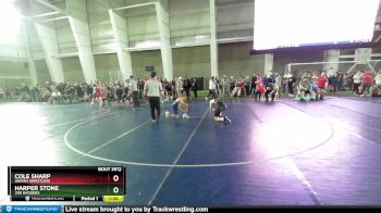 120 lbs Cons. Round 3 - Cole Sharp, Uintah Wrestling vs Harper Stone, 208 Badgers