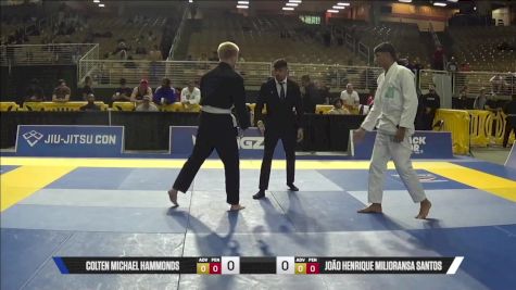 João Henrique Milioransa Santos vs Colten Michael Hammonds 2025 Pan Jiu Jitsu IBJJF Championship