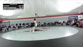 285 lbs Finals (2 Team) - Cale Gray, Indianapolis vs Joseph Scarborough, Thomas More
