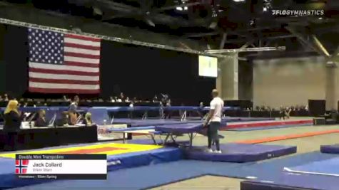 Jack Collard - Double Mini Trampoline, Silver Stars - 2021 USA Gymnastics Championships