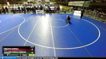 75 lbs Round 3 - Prisayis Harrell, LAWC vs Khaleesi Garcia-Verdugo, California