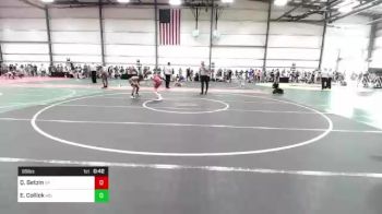 95 lbs Consi Of 8 #2 - Quentin Getzin, NY vs Elijah Collick, MD