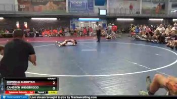 95 lbs Round 1 (8 Team) - Dominick Schopfer, NOLA Gold vs Cameron Underwood, Fight Club