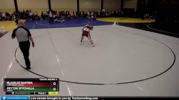 120 lbs Champ. Round 2 - Blakelee Bastien, Luxemburg-Casco vs Peyton Spychalla, Simley