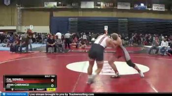 182 lbs Cons. Round 3 - Cal Sidwell, Eaton vs John Carranco, Erie