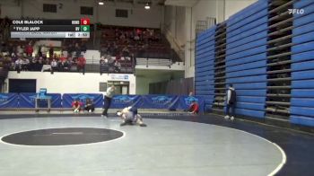 125 lbs 7th Place Match - Tyler Japp, Buena Vista vs Cole Blalock, Huntingdon