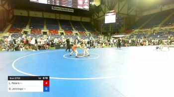 132 lbs Cons 16 #1 - Lucas Peters, Wisconsin vs Dailey Jennings, Oklahoma